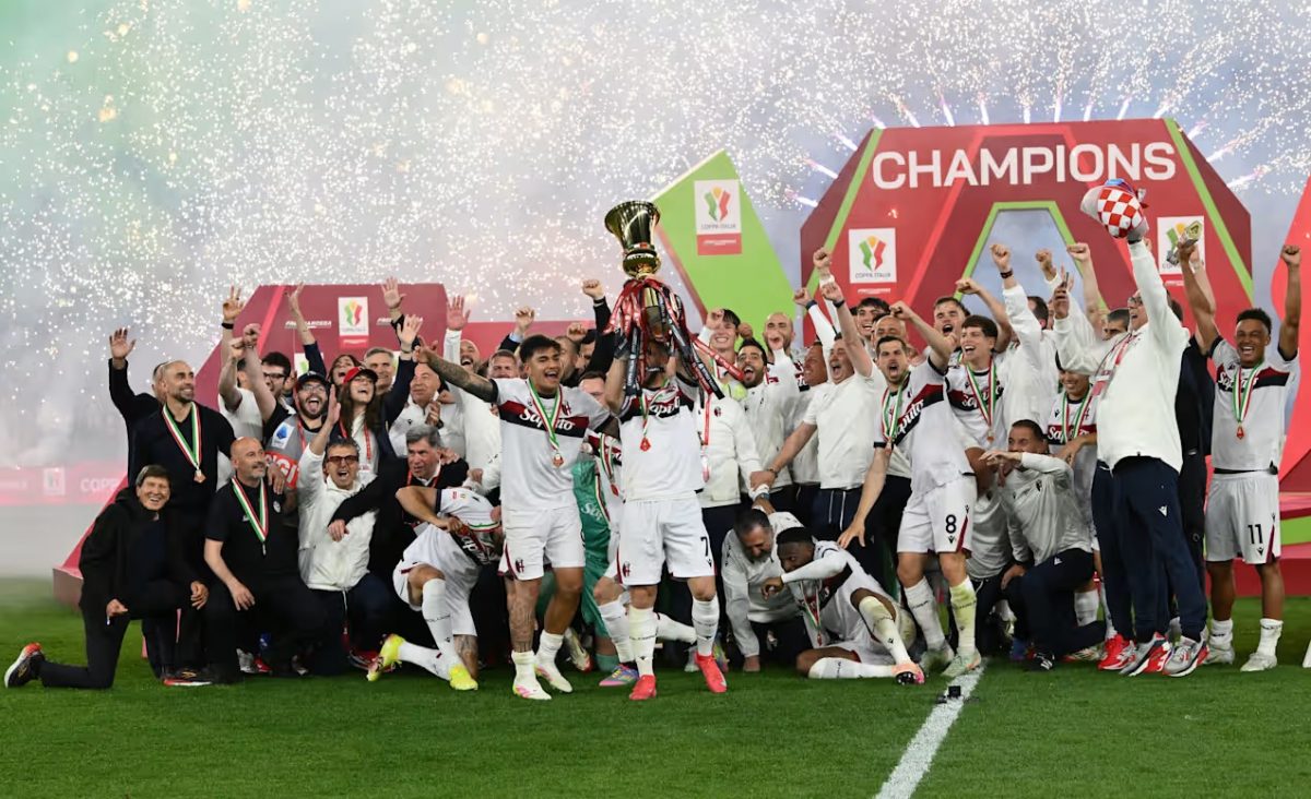 Bologna voitti Italian jalkapallocupin