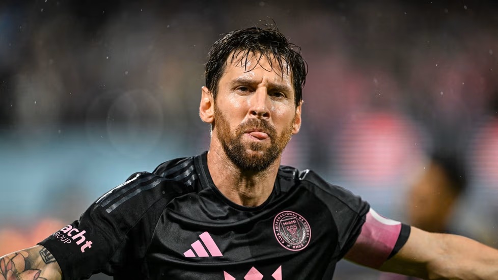 Lionel Messi huimassa vireessä