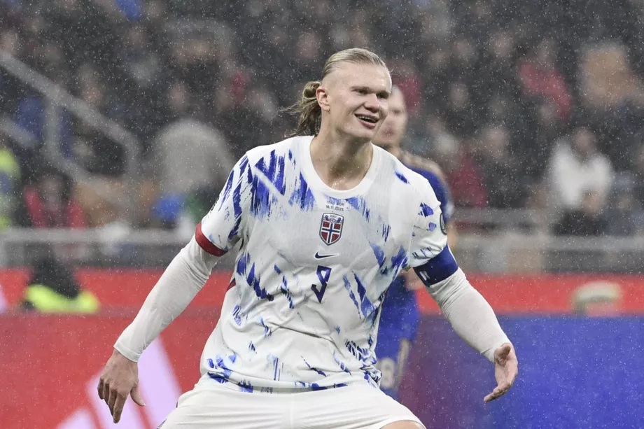 Erling Haaland tyrmäsi Italian – Käsittämättömät tehot