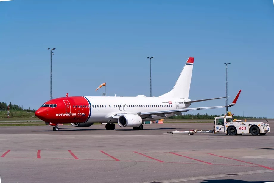 Norwegianin sivuilla tapahtuu jotain todella outoa