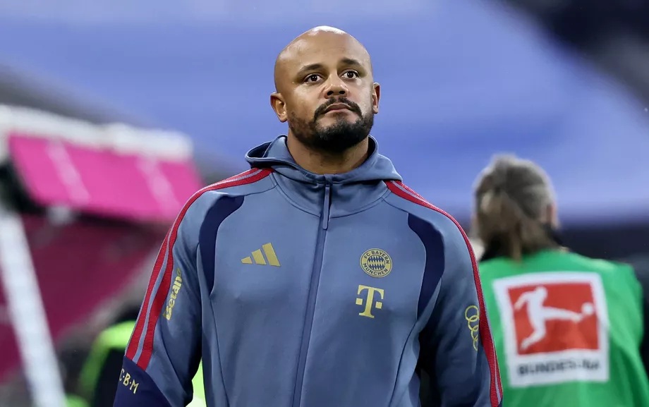 Bayern Münchenin päävalmentaja Vincent Kompany sairaala­hoidossa